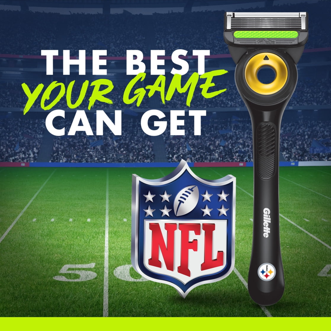 Gillette Labs NFL Steelers 1UP