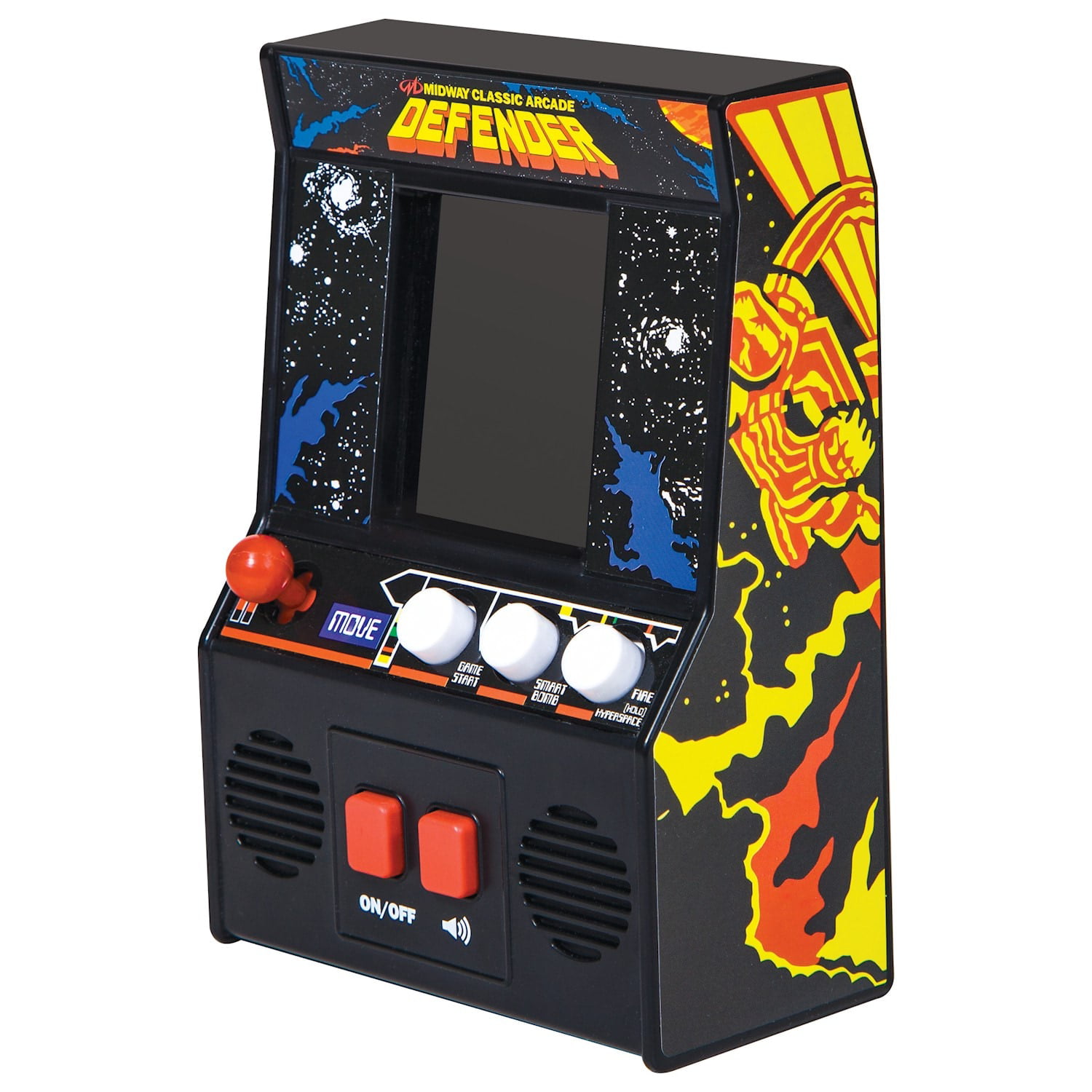 Defender #17 Arcade Classics Midway Mini Arcade Game Handheld Retro Video Game 