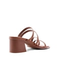 thumbnail image 4 of Sandalias DREAM PAIRS con Tacón Bajo de Bloque y Tiras para Mujer SDHS2370W, 4 of 5