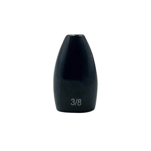 Burnt Tungsten 3/8 oz No Chip Worm Weights