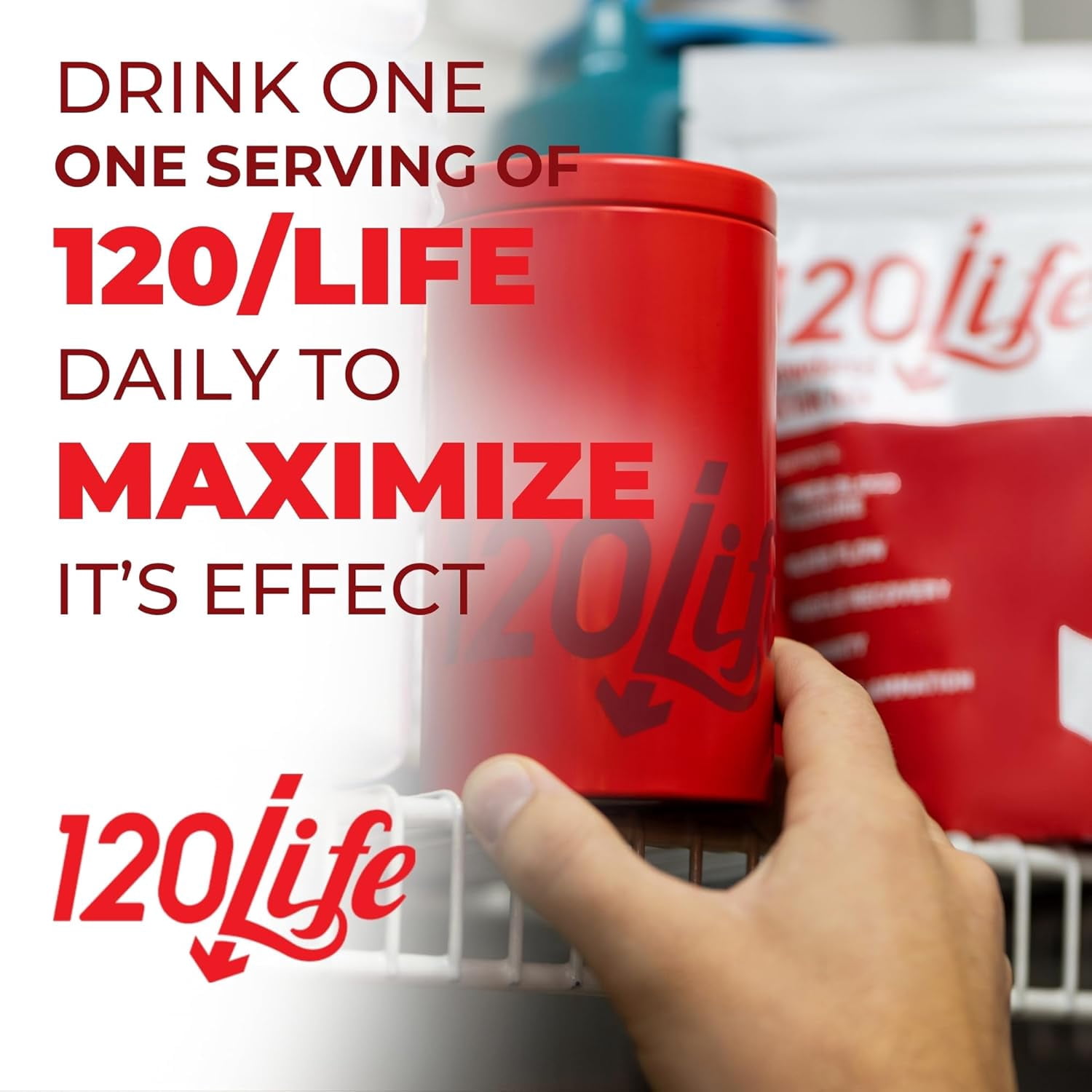 120/Life Powdered Drink Mix 28 Servings/Pouch (Powder)