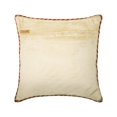thumbnail image 3 of The HomeCentric Pillow Cover Pearl Ivory Decorative Pillow Covers Pack of 2 16x16 inch (40x40 cm) Velvet Throw Pillows For Couch Solid Color Contemporary Zippered Pillow Covers - Pearl Ivory Velvet, 3 of 3