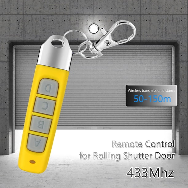 433MHz Copy Duplicator Plastic 4 Keys Remote Control Copy Controller Door Opener