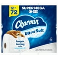 Charmin Ultra Soft Toilet Paper, 12 Super Mega Rolls