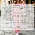 thumbnail image 4 of DYTTDG Women's Plaid Print 2-Piece Outfit Set | Long-Sleeve Crew-Neck Ruffle-Hem Top & Elastic Drawstring-Waist Pocket Wide-Leg Pants for Daily Casual Wear, 4 of 8