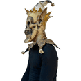 thumbnail image 5 of Mascara Bufon Calavera Terror Disfraz Halloween Macabro Jester Siniestro, 5 of 5