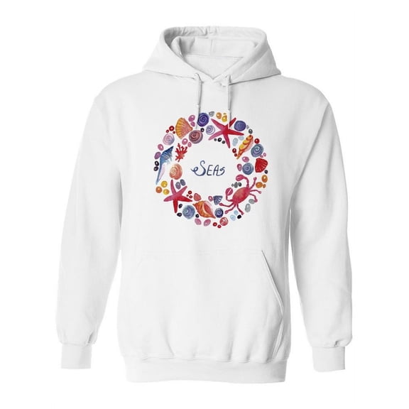 Sea Design Hoodie Women -Image by Shutterstock, Female XX-Large
