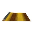 thumbnail image 2 of Ahgly Company Indoor Round Abstract Yellow Modern Area Rugs, 8' Round, 2 of 4