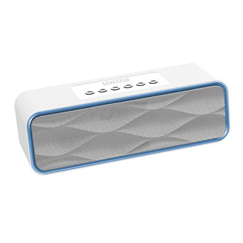 UBEttER Audio Duo Portable Wireless Speaker,High-Definition Sound Quality for All Phones and Tablet Black Bluetooth Speaker