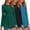 Black/Blue/Green, variant on Maternity Shirts 3 Packs Tunic Long Sleeve Tops Pleated Casual Pregnancy Clothes Black/Pink/White M Black/Green/Light Grey S