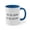 Blue, variant on Grandma Gifts Two-Tone 11oz Mug "The OG queen of the kitchen."