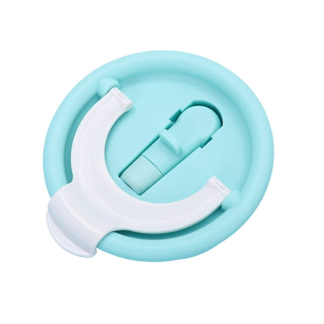 40oz Cup Lid Leak Proof For 40oz Cups 40oz Replace Lid Cup Reusable Leak Proof And For Accessories Straw Cap Double Drinking Spout Suction Nozzle Cap Threaded Cap Car Cup A Glasses with Handles And