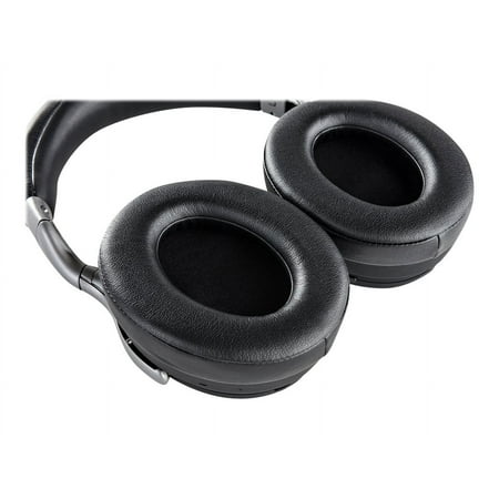 Denon Electronics - Wireless Noise-Cancelling Headphones, Up to 20 hours of Bluetooth and Noise Cancelling - Black