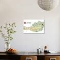thumbnail image 4 of Austria Map, Unframed Art Print Wall Art by Peter Hermes Furian Sold by Art.Com, 4 of 4
