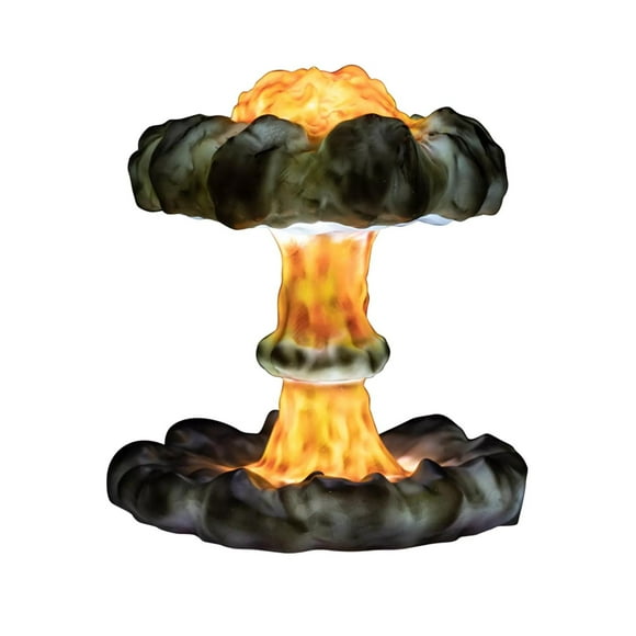asddcavvf LED Dimmable Explosion Cloud Art Lamp Unique Design Adjustable Brightness Desk Light Home