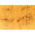 thumbnail image 1 of Ahgly Company Machine Washable Indoor Rectangle Abstract Yellow Modern Area Rugs, 2' x 5', 1 of 4