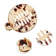 thumbnail image 2 of Unique Bargains 1 Pc Fashion Round Fish Shape Hair Clips Hairdo Clip Light Brown, 2 of 5