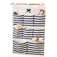 thumbnail image 1 of Waterproof Storage Bag Linen Fabric Foldable Storage Bag Wall Hanging Door Strip Hanging Organizer U, 1 of 5