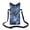 Blue - Sea Turtle Hibiscus Butterfly, variant on LedBack Bear Print Crossbody Phone Bag with Strap Neoprene Cell Phone Sleeve Pouch Waterproof Cellphone Purse Bag Fit Most of Smartphones, 8'' x 4''