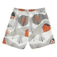 thumbnail image 7 of FORMRS Boys Swim Trunks Quick Dry Mesh Liner Boardshorts Sizes XS-XL, Snow Cartoon Houses, 7 of 7