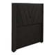 thumbnail image 3 of Cabecera Matrimonial Aurora Negro + Almohada 2Pack, 3 of 8