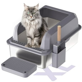 Cat litter box with lid walmart hotsell