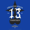 thumbnail image 2 of Men's Kingdom Hearts 1 Evil Organization XIII  Graphic Tee Royal Blue Small, 2 of 4