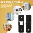 thumbnail image 2 of UPOUART Door Gate Lock Hasp Black Stainless Steel 1Set 11.8X7.9X0.71in, 2 of 8