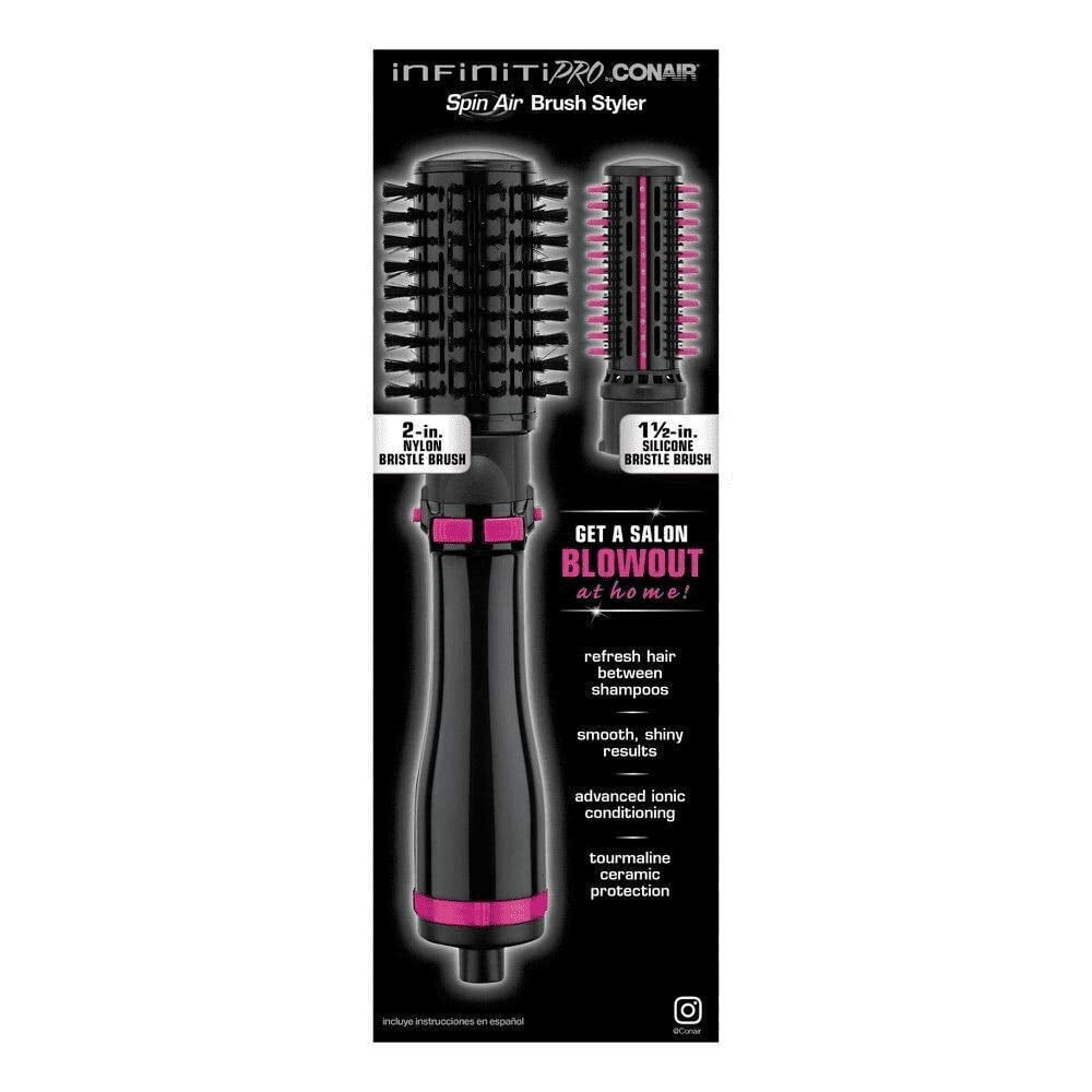 infiniti pro by conair rotating brush hair dryer