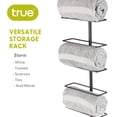 thumbnail image 5 of True Align Wall-Mounted Wine Rack, Modern Wine Alcohol Display, Home Décor, 5 of 8