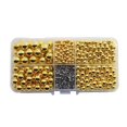thumbnail image 4 of Abbracc 600 Pieces Crafting Beads Glossy Multifunctional for Arts Earrings Bracelets Gold, 4 of 9