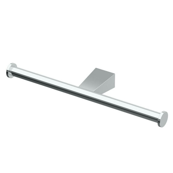 Gatco 4713A Bleu Double Toilet Paper Holder, Chrome