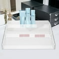 thumbnail image 2 of HAKIDZEL Perfume Holder Showcase Display Shelves Transparent 1Set 11.8X9.4X3.9In, 2 of 8