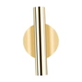 thumbnail image 1 of Colgante de pared florero tubo de sala de estar titular botella Oro Zulema jarrones de pared, 1 of 8