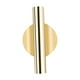 thumbnail image 1 of Colgante de pared florero tubo de sala de estar titular botella Oro Zulema jarrones de pared, 1 of 8