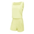 thumbnail image 4 of MKLEKYY Pantalones Cortos Deportivos Para Mujer Conjuntos De 2 Piezas Para Mujer Conjuntos A Juego Pantalones Cortos De Dos Piezas Tops Cortos Conjunto De Ropa De Moda, 4 of 4