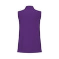 thumbnail image 3 of MESSUEN Women Long Vest Sleeveless Cardigans for Women Summer Tank Tops for Women Jackets Cardigan Waistcoat Work Vest Tops Women Basic Tops Sleeveless T Shirts for Women Purple M, 3 of 5