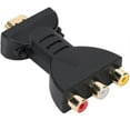 thumbnail image 1 of Adaptateur HDMI vers AV - 1080P HDMI vers RGB Adaptateur Audio et Vidéo Synchronisation pour Convertisseur de Composants RCA, 1 of 5