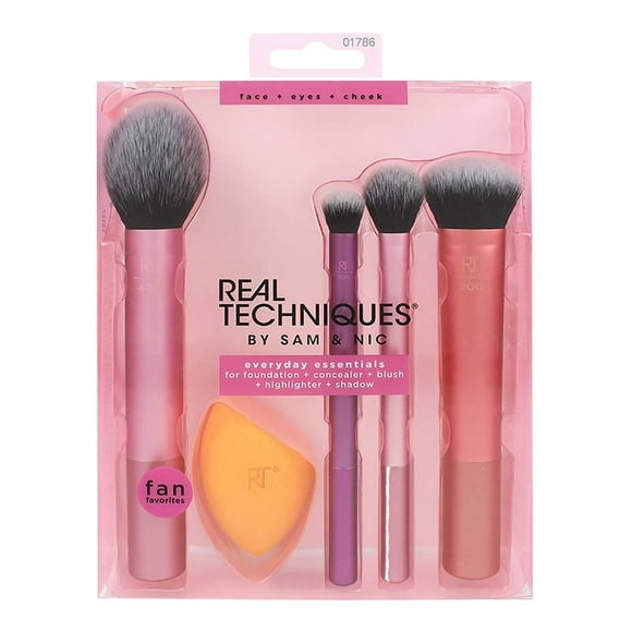 Kit de maquillaje Real Techniques everyday essentials 5 pzas