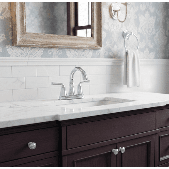 RELIAFLO Centerset Lavatory Faucet in PVD Polished Chrome - L82842-01