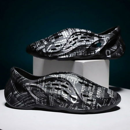 

HOLEX 2024 Foam Runner Shoes for Women Men Hollow Cloud Slippers Lightweight Slip-On Walking Sneakers Breathable Soft Beach Sandals