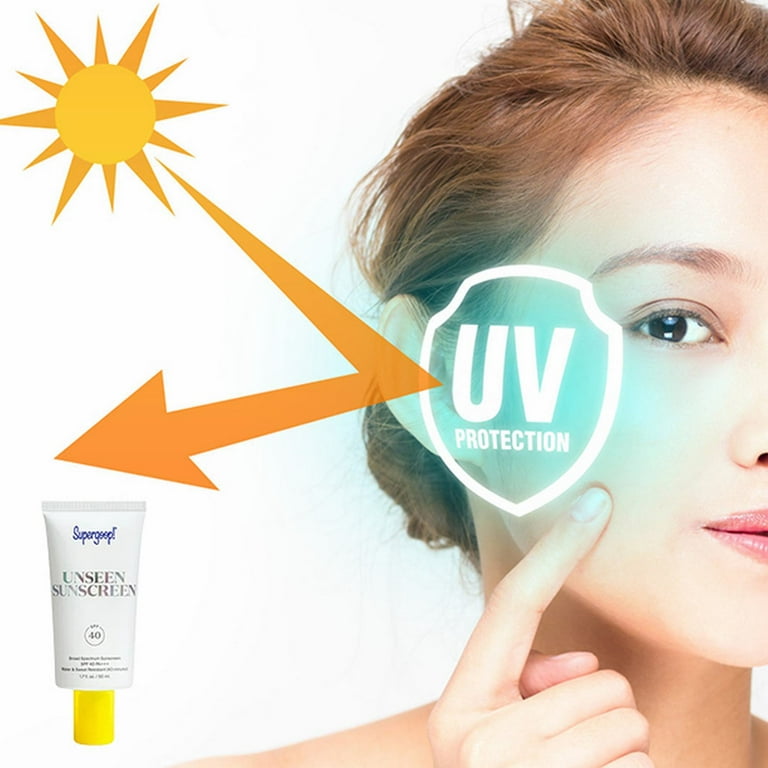 mveomtd Front Protective Creaming 50ml Sunscreen Outdoor Sun Protection  Face Sunblock Lotion Travel Size Sunblock Spray