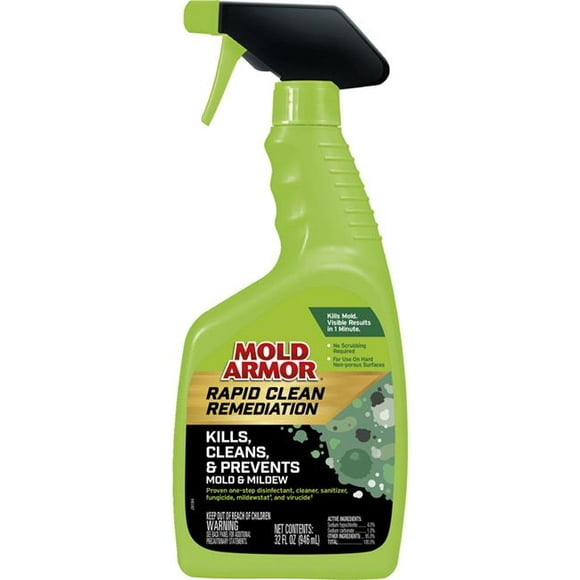 Mold Armor  32 oz Rapid Clean Remediation Mold & Mildew Remover&#44; Pack of 4