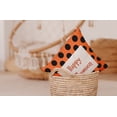thumbnail image 6 of 16" x 16" Simply Daisy Halloween Happy Halloween Dots Polyester Indoor/Outdoor Pillow, Traditional Orange Qty 1, 6 of 6