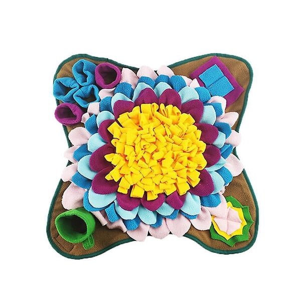 Alfombrilla grande para olfatear para perros, alfombrilla plegable para alimentación de alimentos para perros, alfombrilla lavable para olfatear para perros, fomenta las habilidades naturale