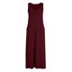 thumbnail image 4 of Vestido de Cuello de Tripulación para las Mujeres Moda Casual Color Sólido sin Mangas Bolsillo Longitud de Tobillo Vestido de Verano Largo para las Mujeres, 4 of 6
