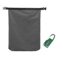 thumbnail image 1 of DYNWAVECA Motorcycle Helmet Bag with Lock Large Capacity for Bikes Riders gray, 1 of 10