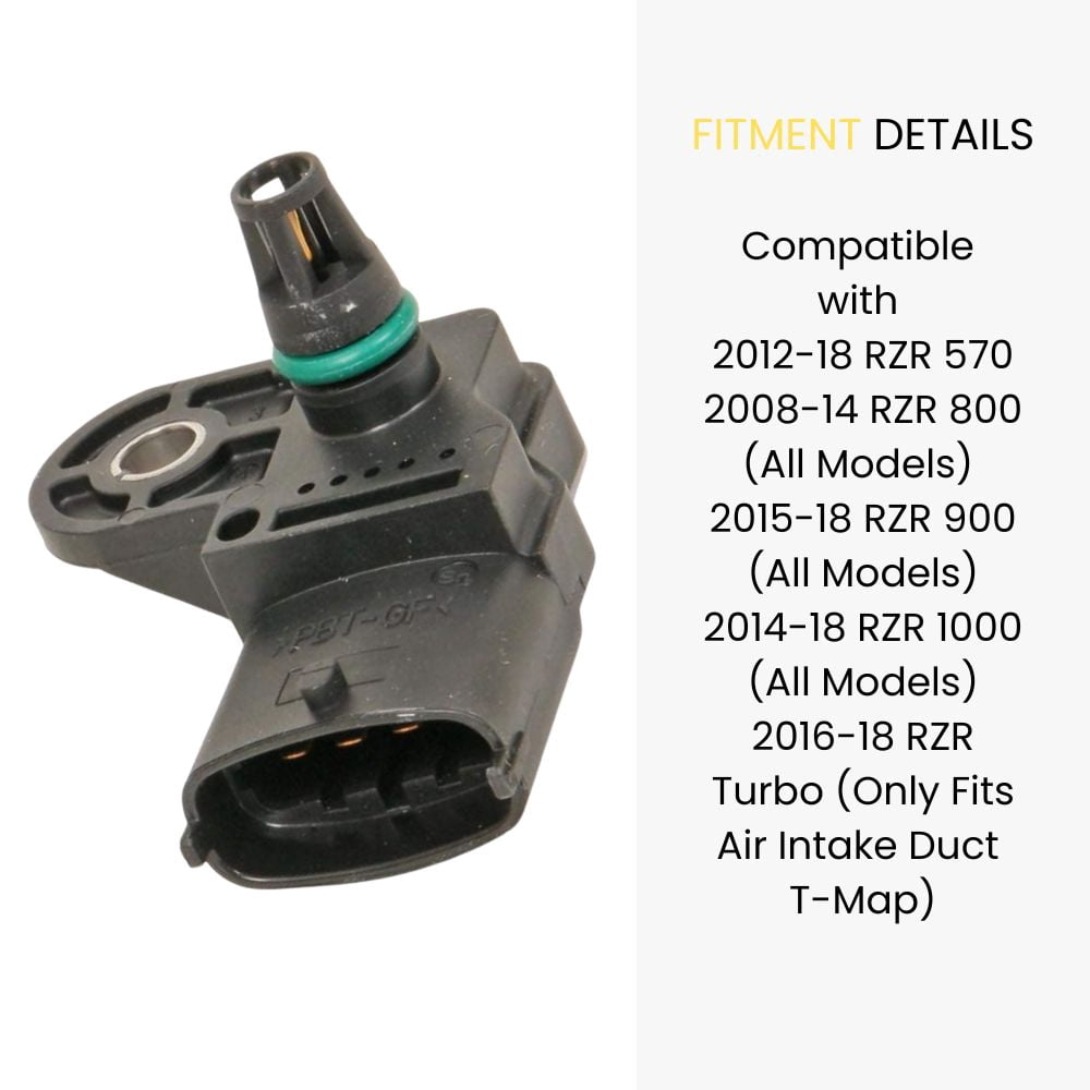 MAP Sensor for Polaris 2410422 2411528 0261230099 0261230217 RZR 570 800 900 1000 Turbo by FASWORX