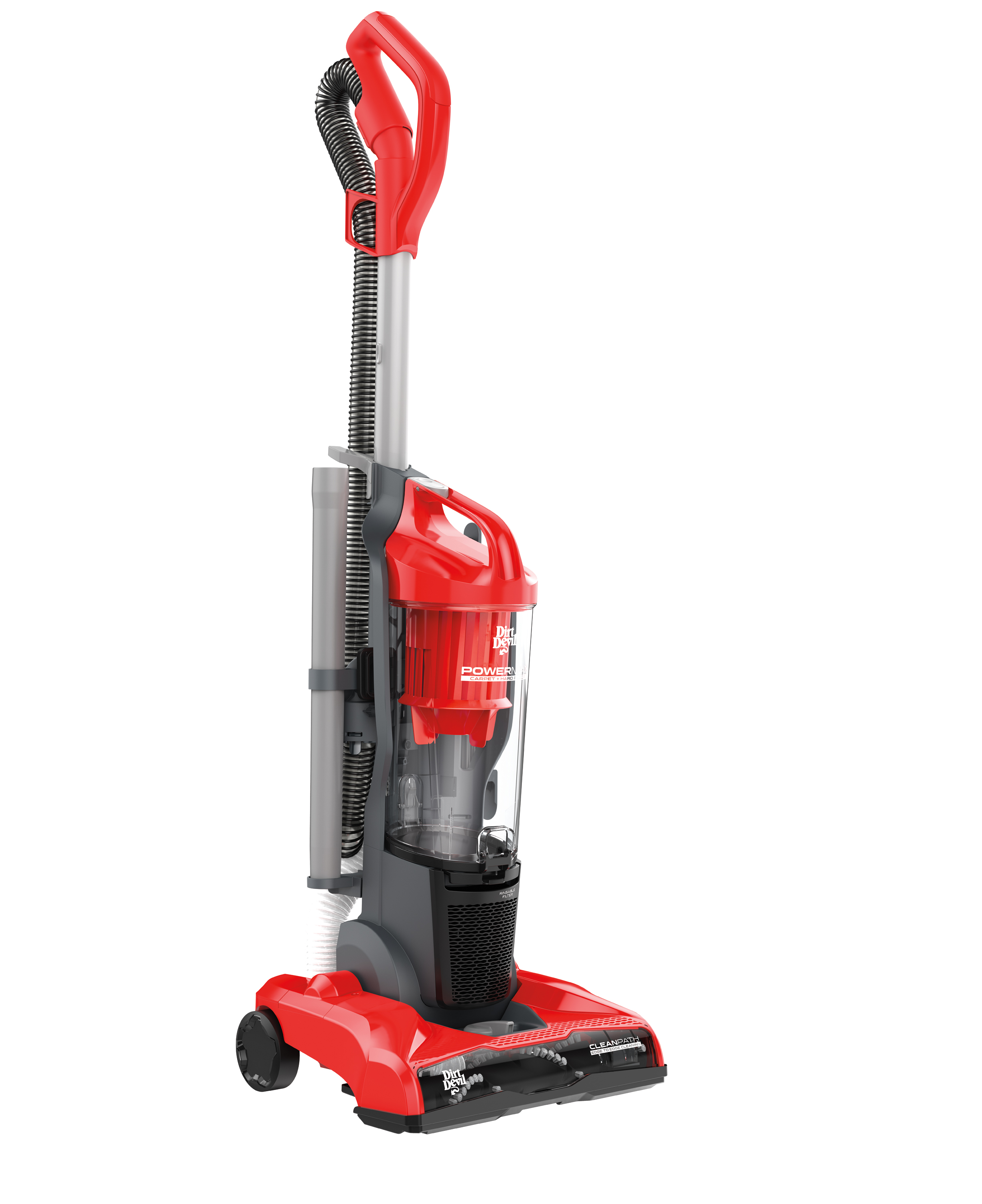 Bagless Upright Vacuum Cleaner Cylinder High Power MultiFloor Cleaning