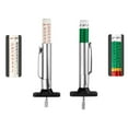 thumbnail image 1 of qifei 2PCS Car Tire Tread Depth Gauge Color Coded 0-25mm Tyre Measuring Pen Automotive, 1 of 10
